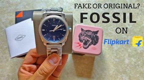 fake fossil watch vs real